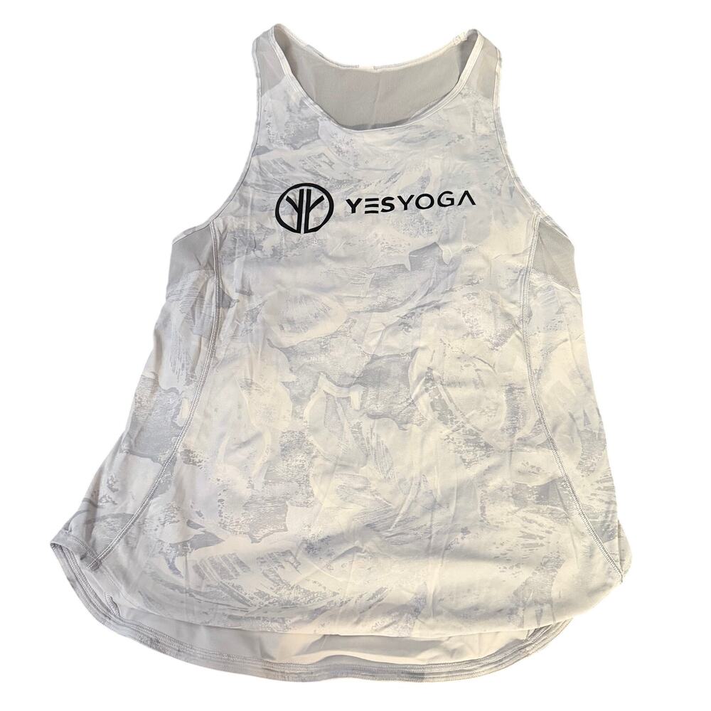 Lululemon “Yes Yoga” tank top, no tag fits like sz 6 lightweight activewear